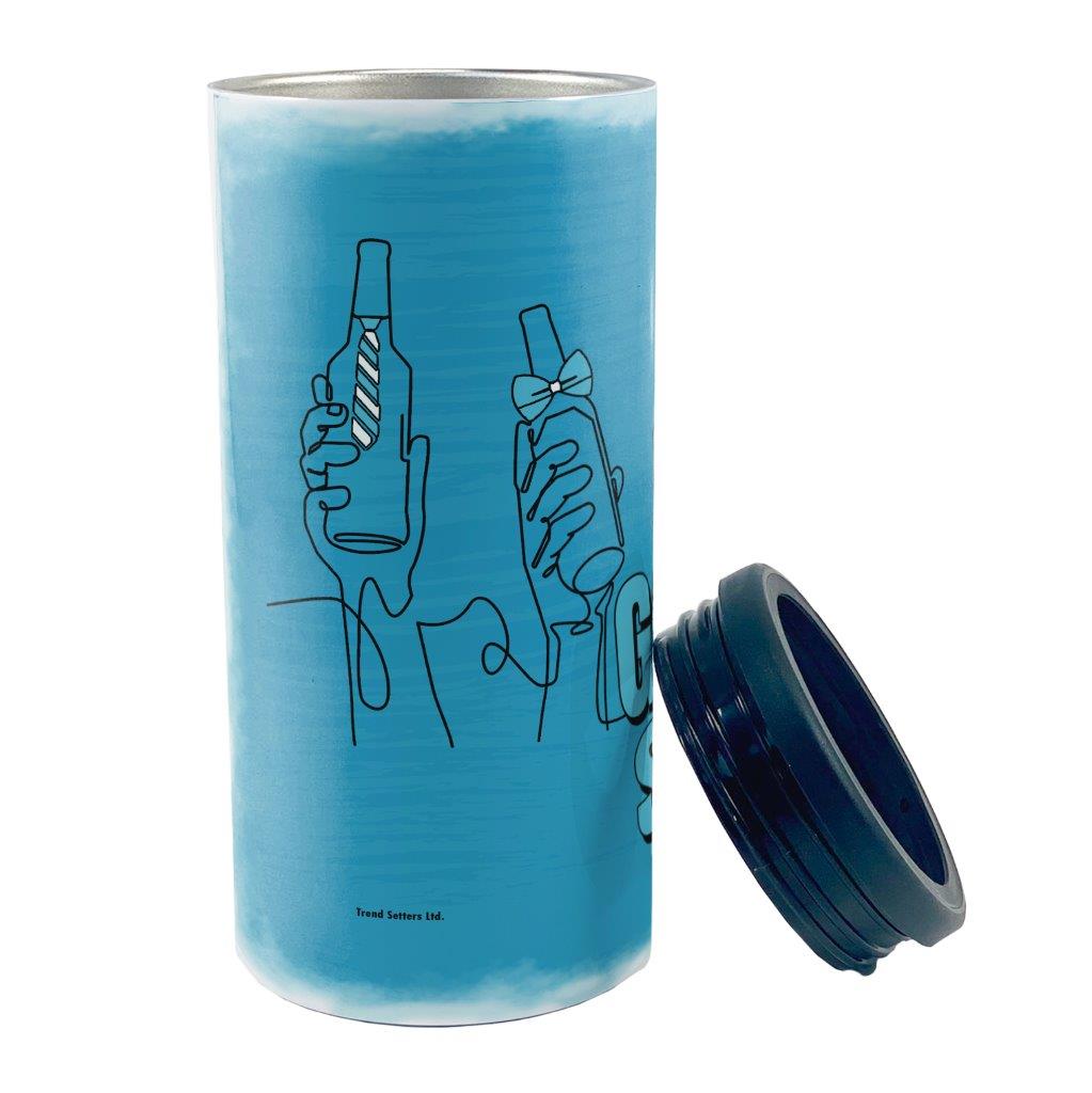 Trend Setters Original (Groom Squad) 12 oz Stainless Steel Slim Can Cooler SSKOOW0034